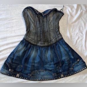 Jean dress from Guess, size: small
